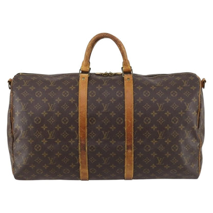 Louis Vuitton LOUIS VUITTON Monogram Keepall Bandouliere 55 Boston Bag M41414 LV Authentic bs29746