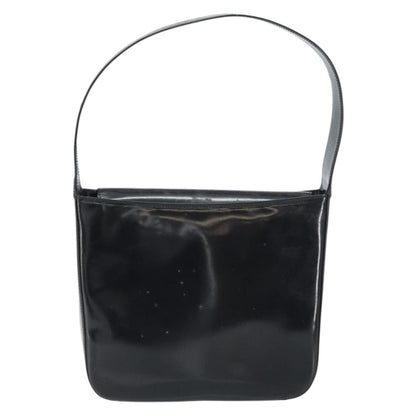 Gucci GUCCI Shoulder Bag Enamel Black 000 0506 Authentic ep12258