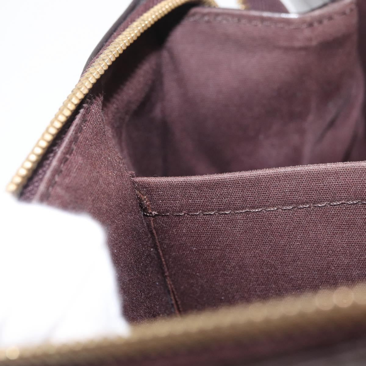 Louis Vuitton LOUIS VUITTON Monogram Vernis Rosewood Avenue Bag Amarante M93510 Authentic AMZ365