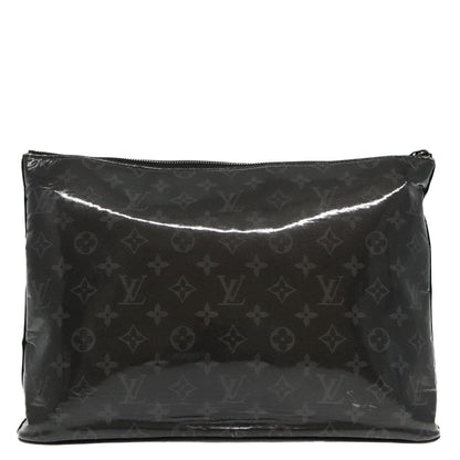 Louis Vuitton LOUIS VUITTON Eclipse Glaze Pochette Cosmos Clutch Bag M63373 LV Authentic 94116