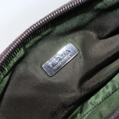 Prada PRADA Hand Bag Nylon Green Authentic 152801