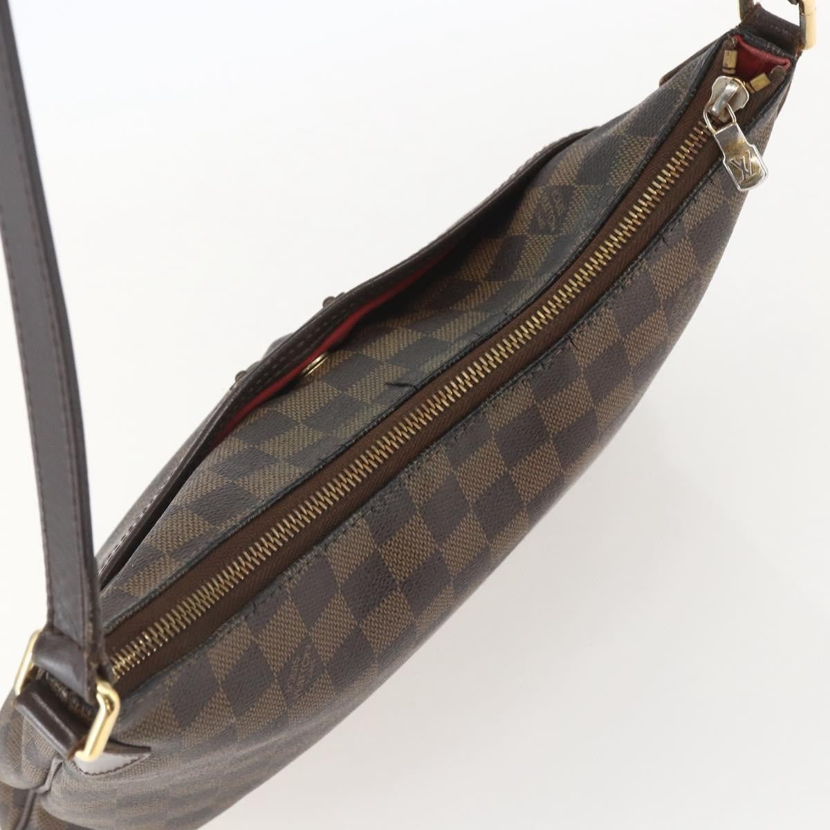 Louis Vuitton LOUIS VUITTON Damier Ebene Bloomsbury PM Shoulder Bag N42251 LV Authentic 160024