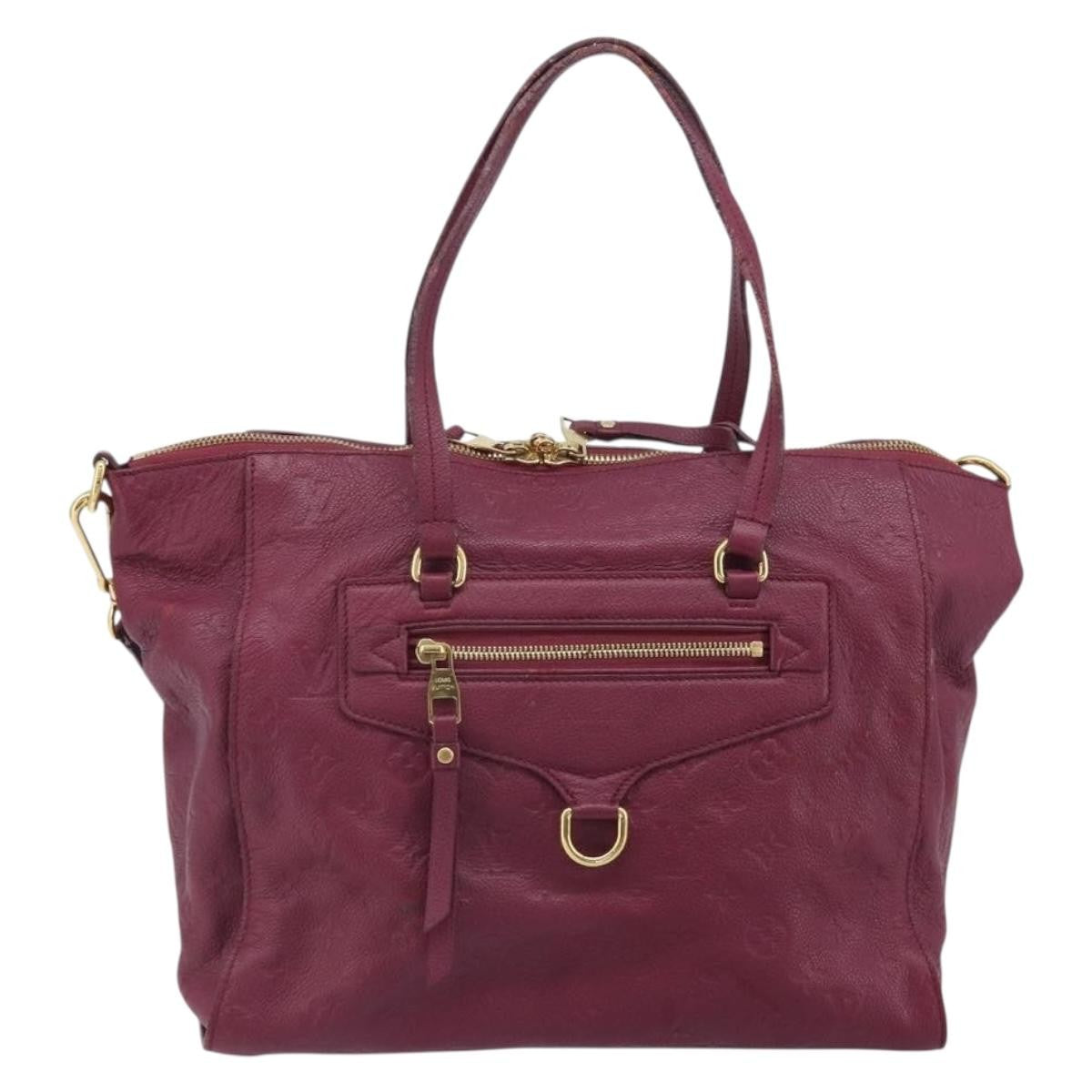 Louis Vuitton LOUIS VUITTON Monogram Empreinte Lumineuse PM Bag Oroll M94046 LV Authentic hk3449
