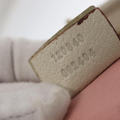 Gucci GUCCI GG Canvas Tote Bag Pink Gold 120840 Authentic 159575