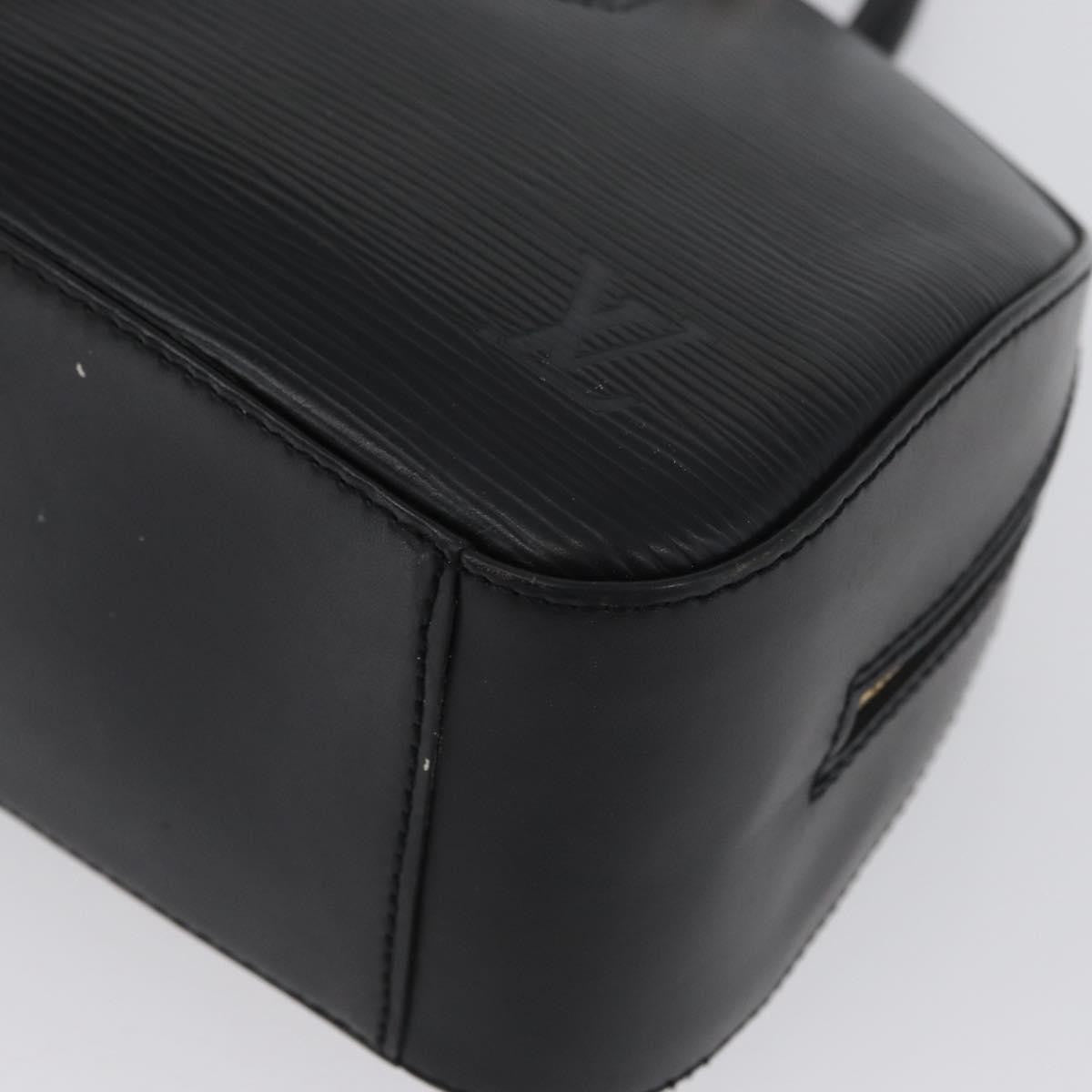 Louis Vuitton LOUIS VUITTON Epi jasmine Hand Bag Black M52852 LV Authentic AMZ065