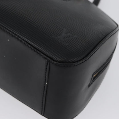 Louis Vuitton LOUIS VUITTON Epi jasmine Hand Bag Black M52852 LV Authentic AMZ065