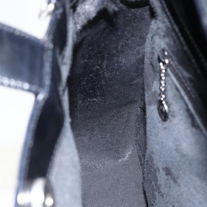 Gucci GUCCI Hand Bag Patent leather Black Silver 000 1013 0504 Authentic ka2334