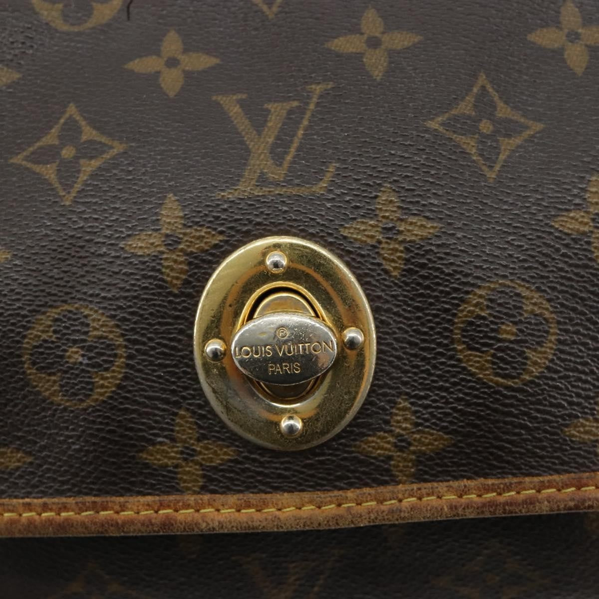 Louis Vuitton LOUIS VUITTON Monogram Tical GM Shoulder Bag M40077 LV Authentic bs35202