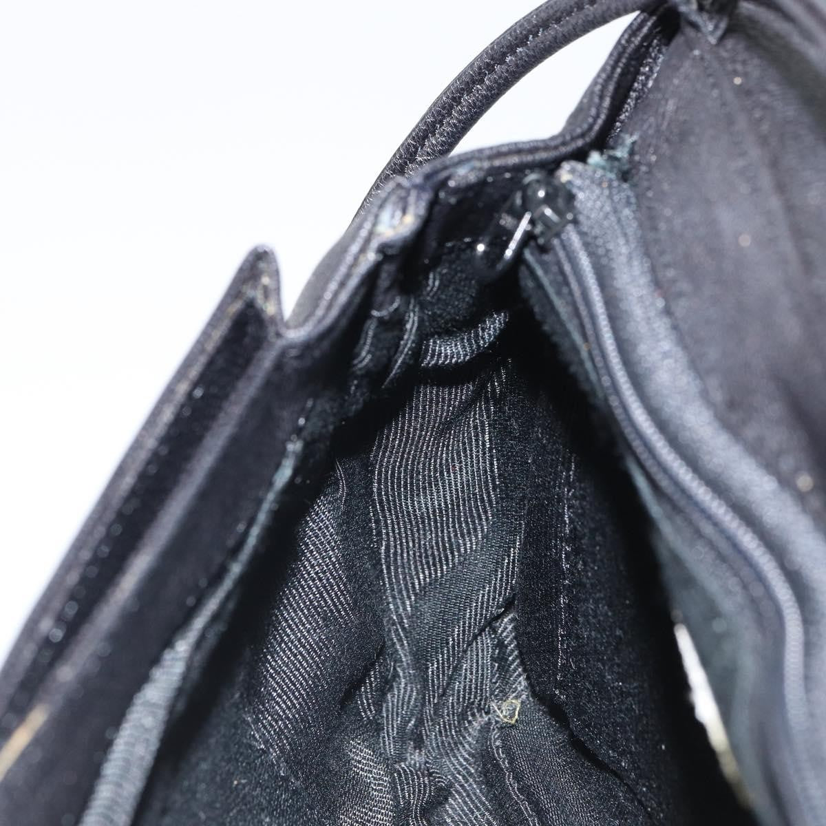 Givenchy GIVENCHY Shoulder Bag Leather Black Gold Authentic bs32977