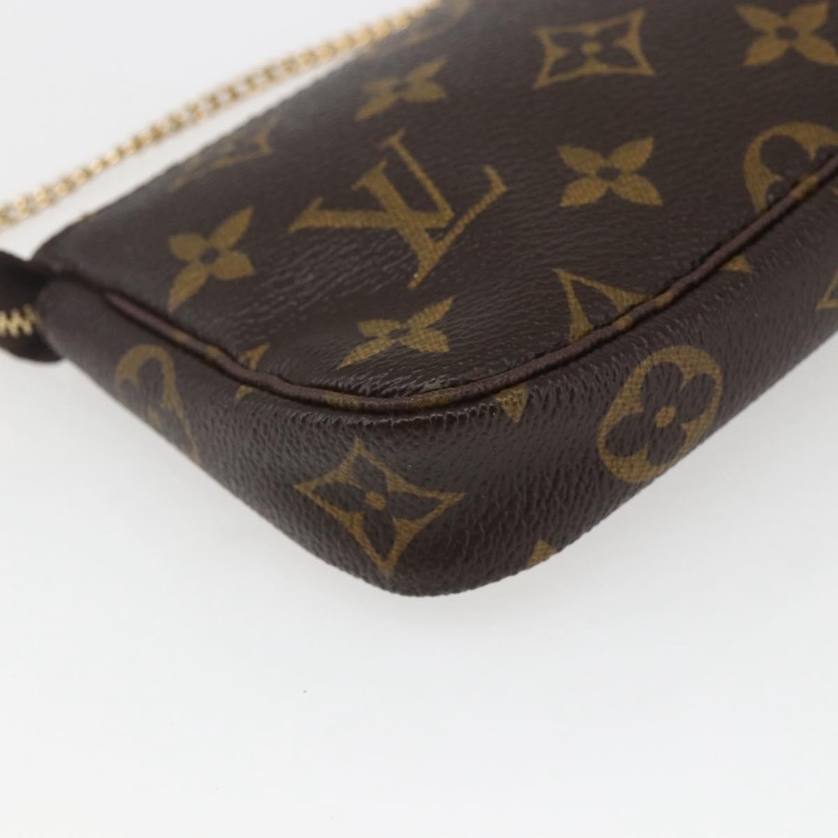 Louis Vuitton LOUIS VUITTON Monogram T&B Mini Pochette Accessoires Pouch M60153 Authentic ka1690V Bag