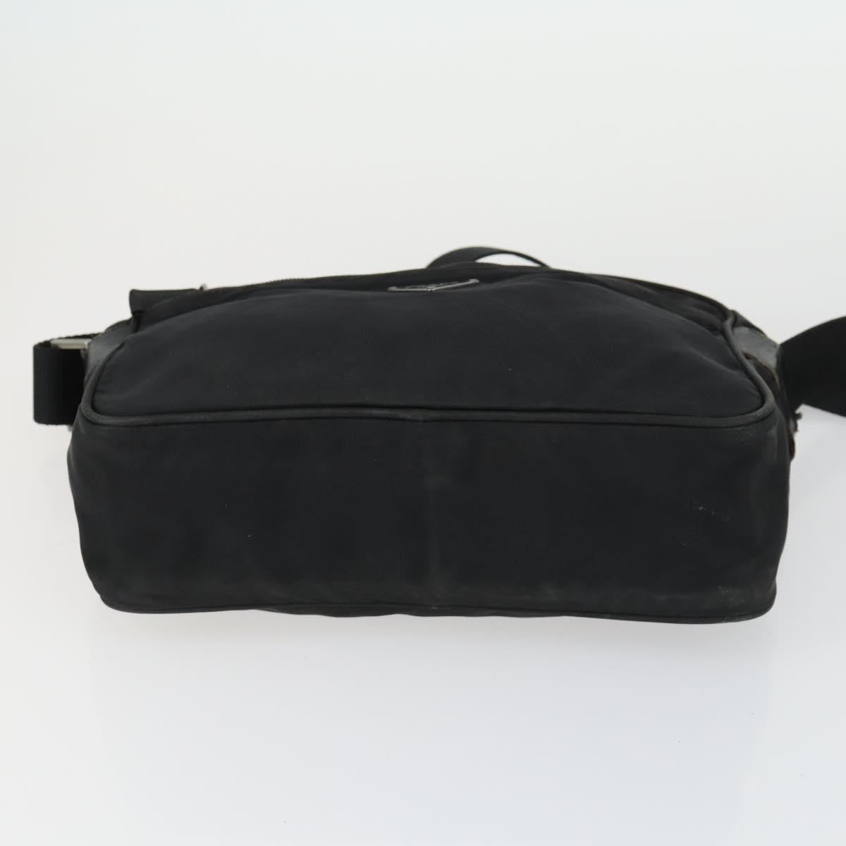 Prada PRADA Shoulder Bag Nylon 3 Set Khaki Black Authentic 165124