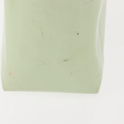 Dior Christian Dior Maris Pearl Hand Bag Enamel Green Authentic 150745