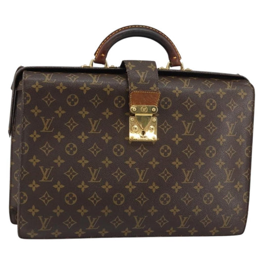 Louis Vuitton LOUIS VUITTON Monogram Serviette Fermoir Business Bag M53305 LV Authentic bs32001