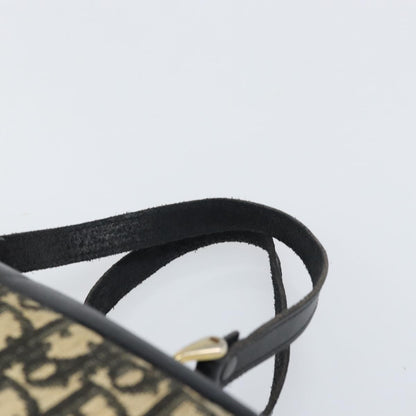Dior Christian Dior Trotter Canvas Hand Bag Navy Authentic bs33053