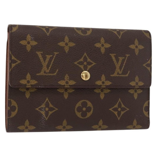 Louis Vuitton LOUIS VUITTON Monogram Porte Tresor Etui Papie Wallet M61202 LV Authentic bs31247 Bag