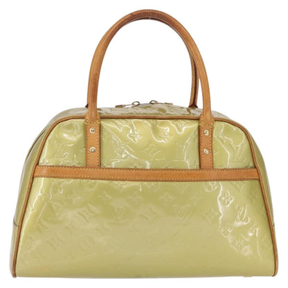 Louis Vuitton LOUIS VUITTON Monogram Vernis Tompkins Square Bag Gris M91150 LV Authentic ep12776