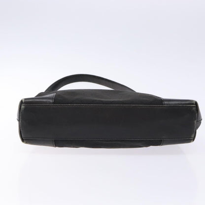Gucci GUCCI GG Canvas Shoulder Bag Black Gold 33900 Authentic 139189A