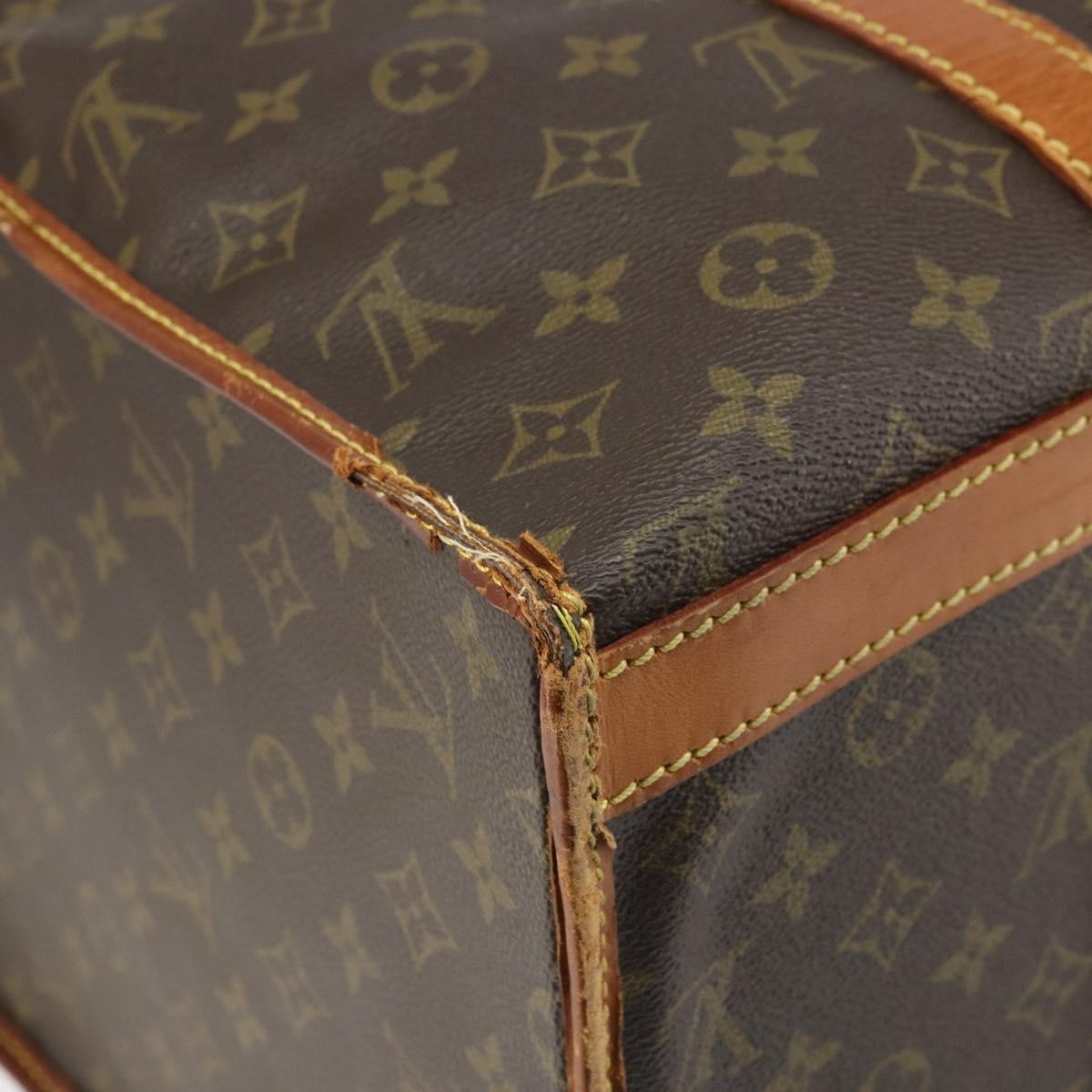 Louis Vuitton LOUIS VUITTON Monogram Sac Chassour 45 Boston Bag M41922 LV Authentic ka2167