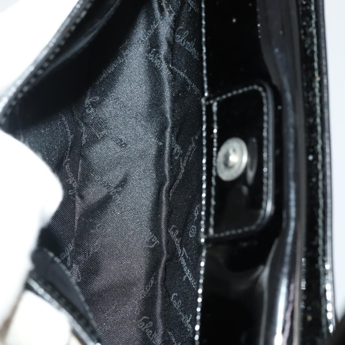 Salvatore Ferragamo Salvatore Ferragamo Hand Bag Patent leather 3 Set White Black Navy Authentic 162600