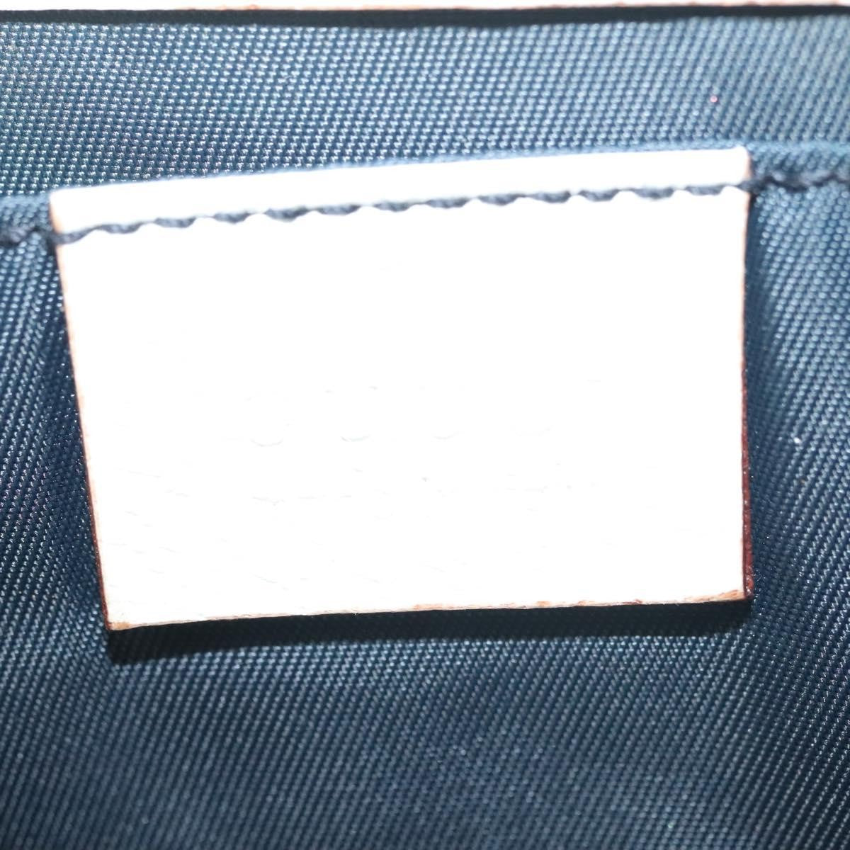 Gucci GUCCI GG Supreme Sherry Line Waist bag PVC White Gold 1669 Authentic bs28457