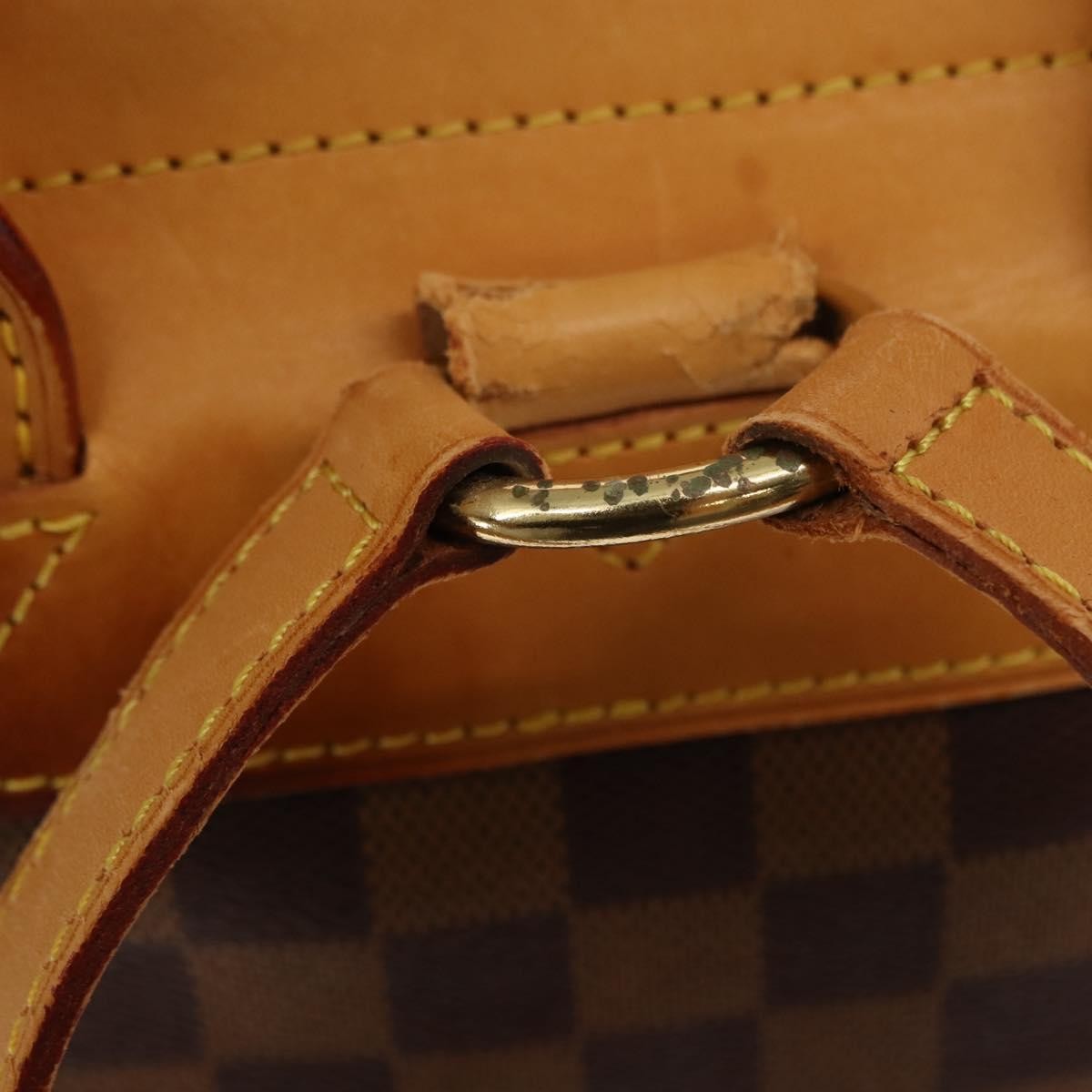 Louis Vuitton LOUIS VUITTON Damier Ebene Arlucan Backpack N99038 LV Authentic bs30076 Bag