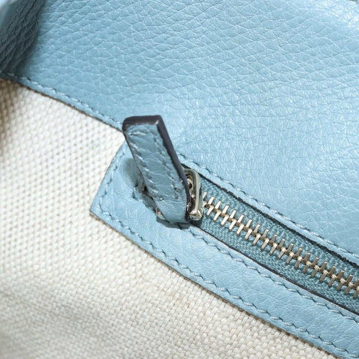 Gucci GUCCI Bamboo Flora Tote Bag Canvas Multicolor Gold 358470 Authentic hk3538