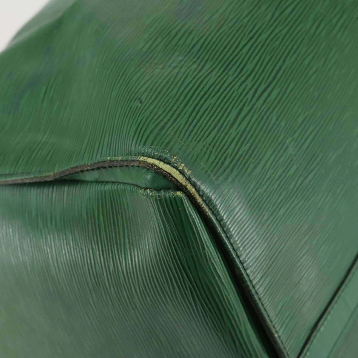 Louis Vuitton LOUIS VUITTON Epi Keepall 55 Boston Bag Green M42954 LV Authentic 158013