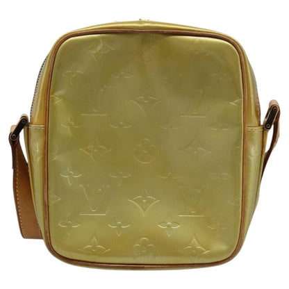 Louis Vuitton LOUIS VUITTON Monogram Vernis Wooster Shoulder Bag Gris M91036 LV Authentic ep7979