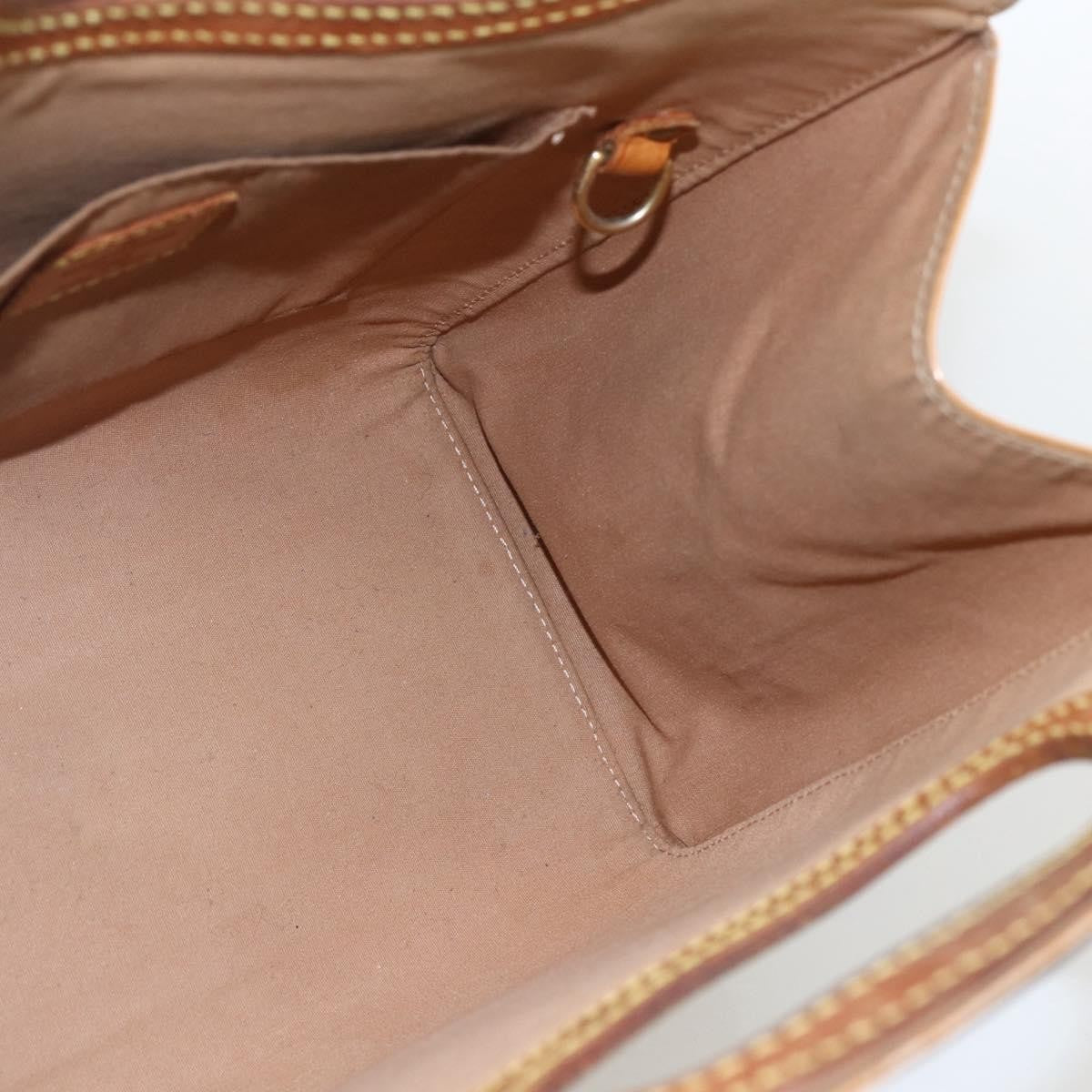 Louis Vuitton LOUIS VUITTON Monogram Vernis Maple Drive Bag Noisette M91376 LV Authentic 169608