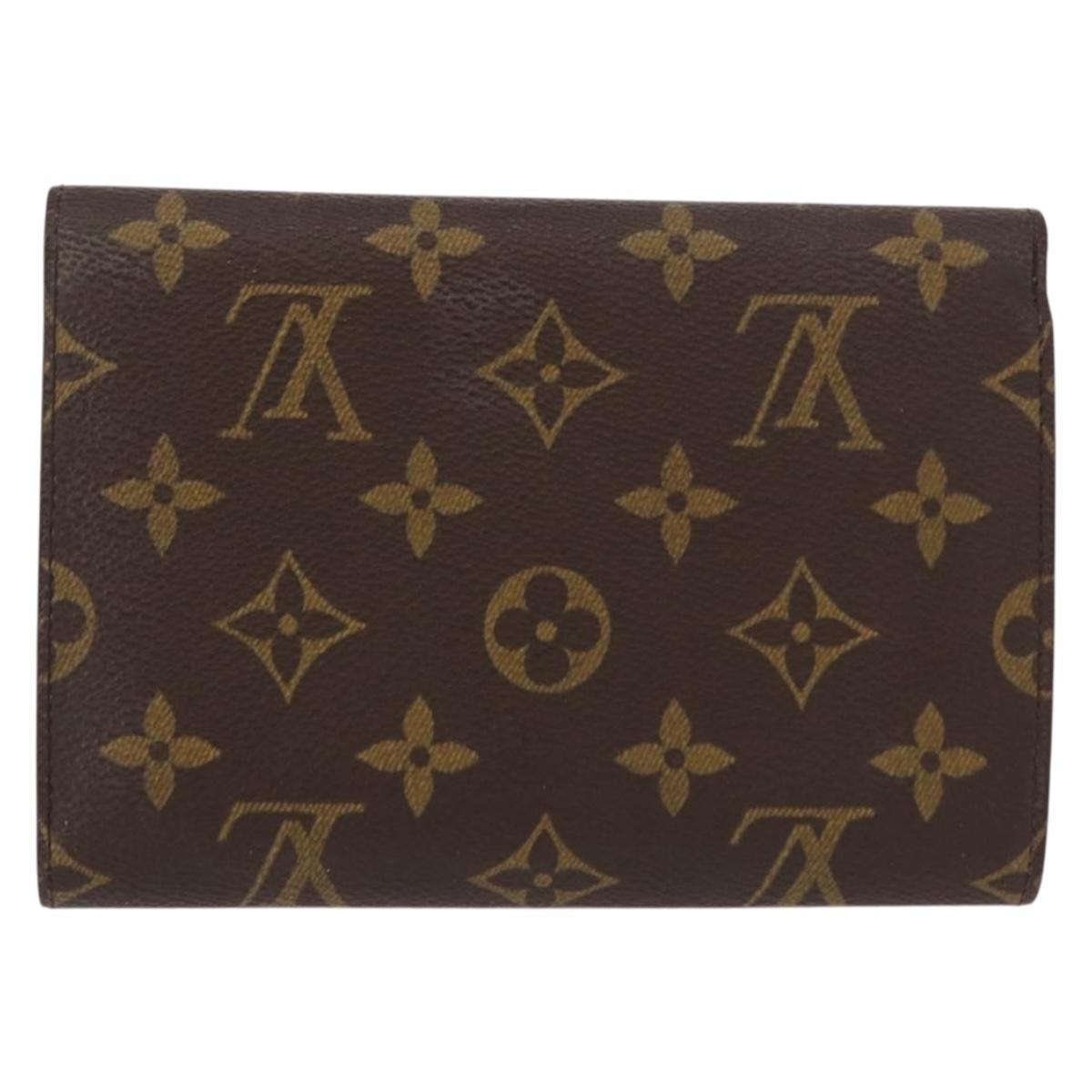 Louis Vuitton LOUIS VUITTON Monogram Porte Tresor Etui Papie Wallet M61202 LV Authentic bs31247 Bag