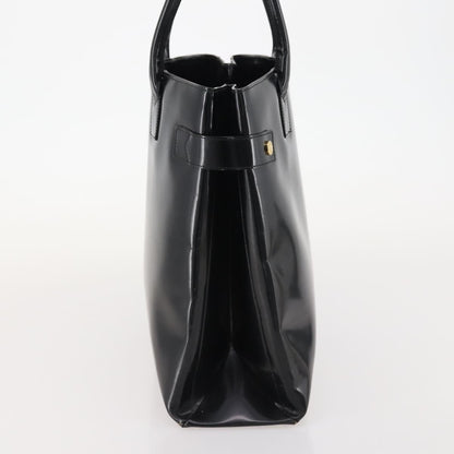 Gucci GUCCI Tote Bag Patent leather Black Gold 002 1046 0407 Authentic BAZ151