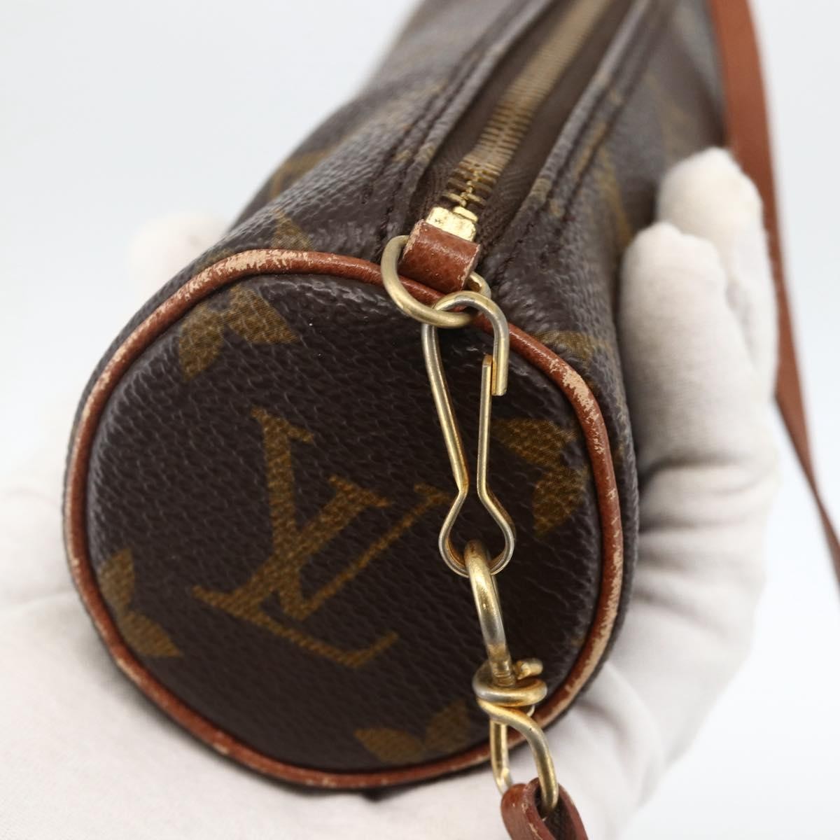 Louis Vuitton LOUIS VUITTON Monogram Papillon Pouch LV Authentic BA11871 Bag