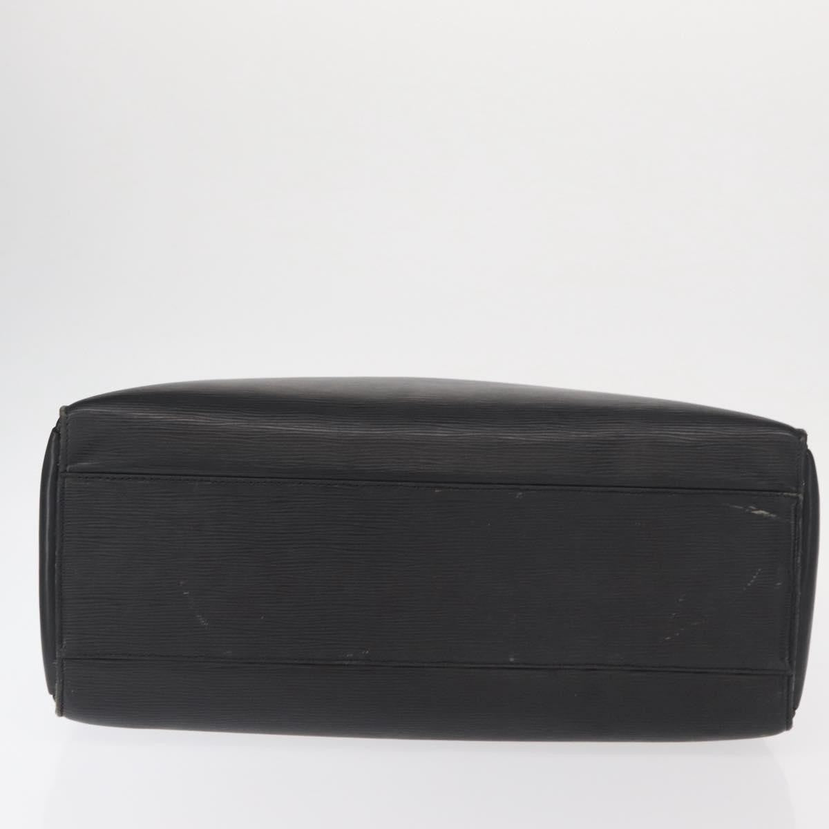 Louis Vuitton LOUIS VUITTON Epi Sorbonne Business Bag Black M54512 LV Authentic 159371