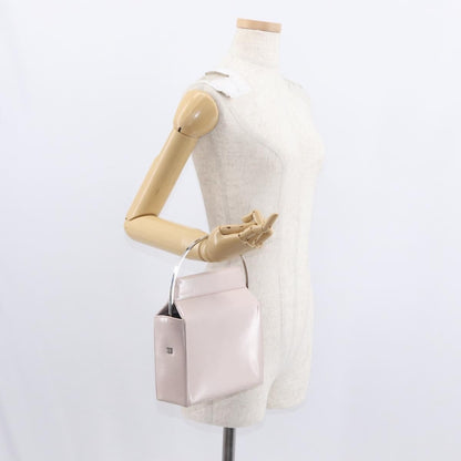 Givenchy GIVENCHY Hand Bag Leather Pink Silver Authentic bs30997