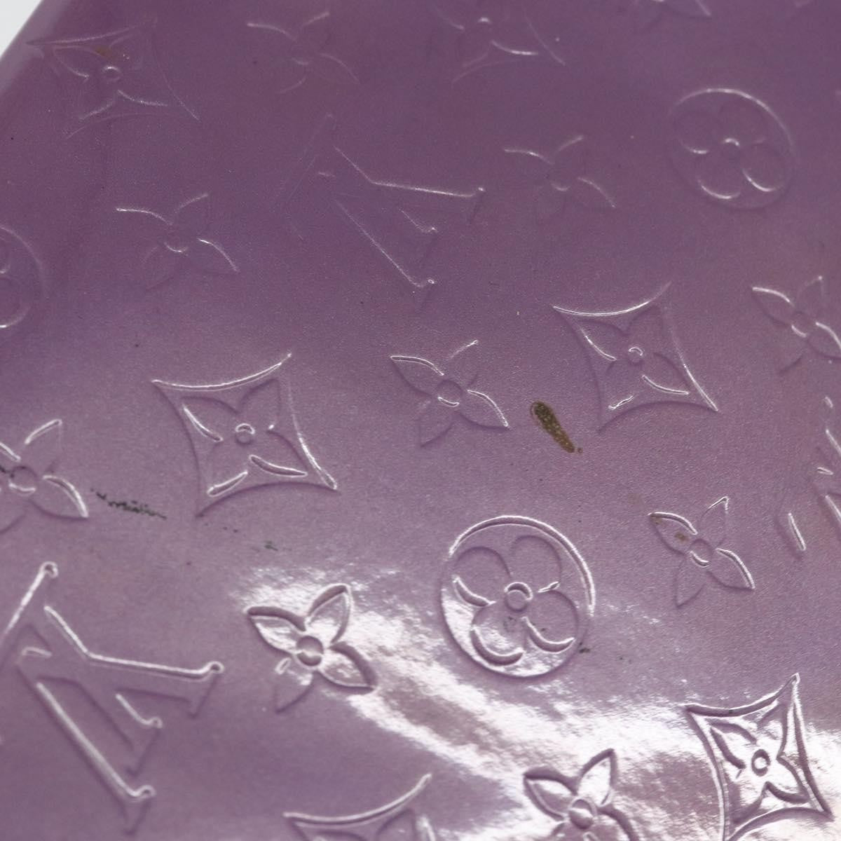 Louis Vuitton LOUIS VUITTON Monogram Vernis Thompson Street Bag Viole M91095 LV Authentic 161428