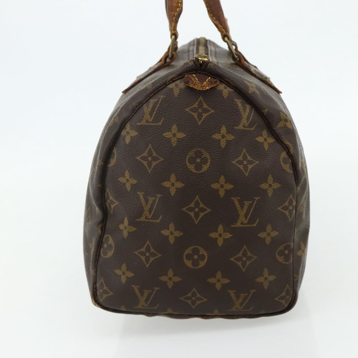Louis Vuitton LOUIS VUITTON Monogram Speedy 30 Hand Bag M41526 LV Authentic bs34784