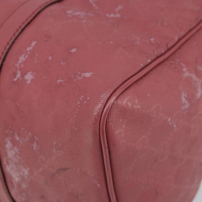 Gucci GUCCI GG Implementation Boston Bag PVC Gold Pink 193603 Authentic 166330