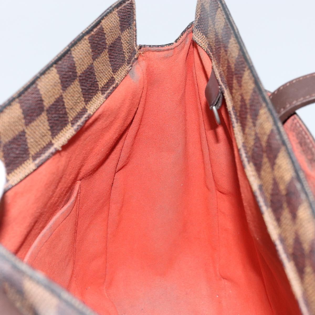 Louis Vuitton LOUIS VUITTON Damier Ebene Parioli PM Tote Bag N51123 LV Authentic bs33389