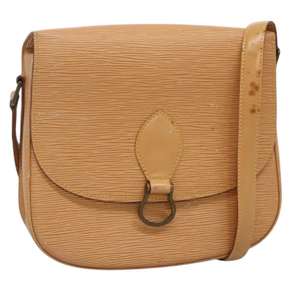 Louis Vuitton LOUIS VUITTON Epi Saint Cloud GM Shoulder Bag Beige M52196 LV Authentic bs26977