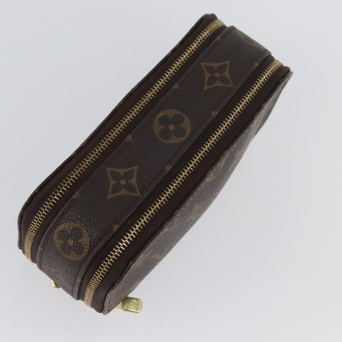 Louis Vuitton LOUIS VUITTON Monogram Trousse Brush PM Cosmetic Pouch M47510 LV Authentic BA11439 Bag