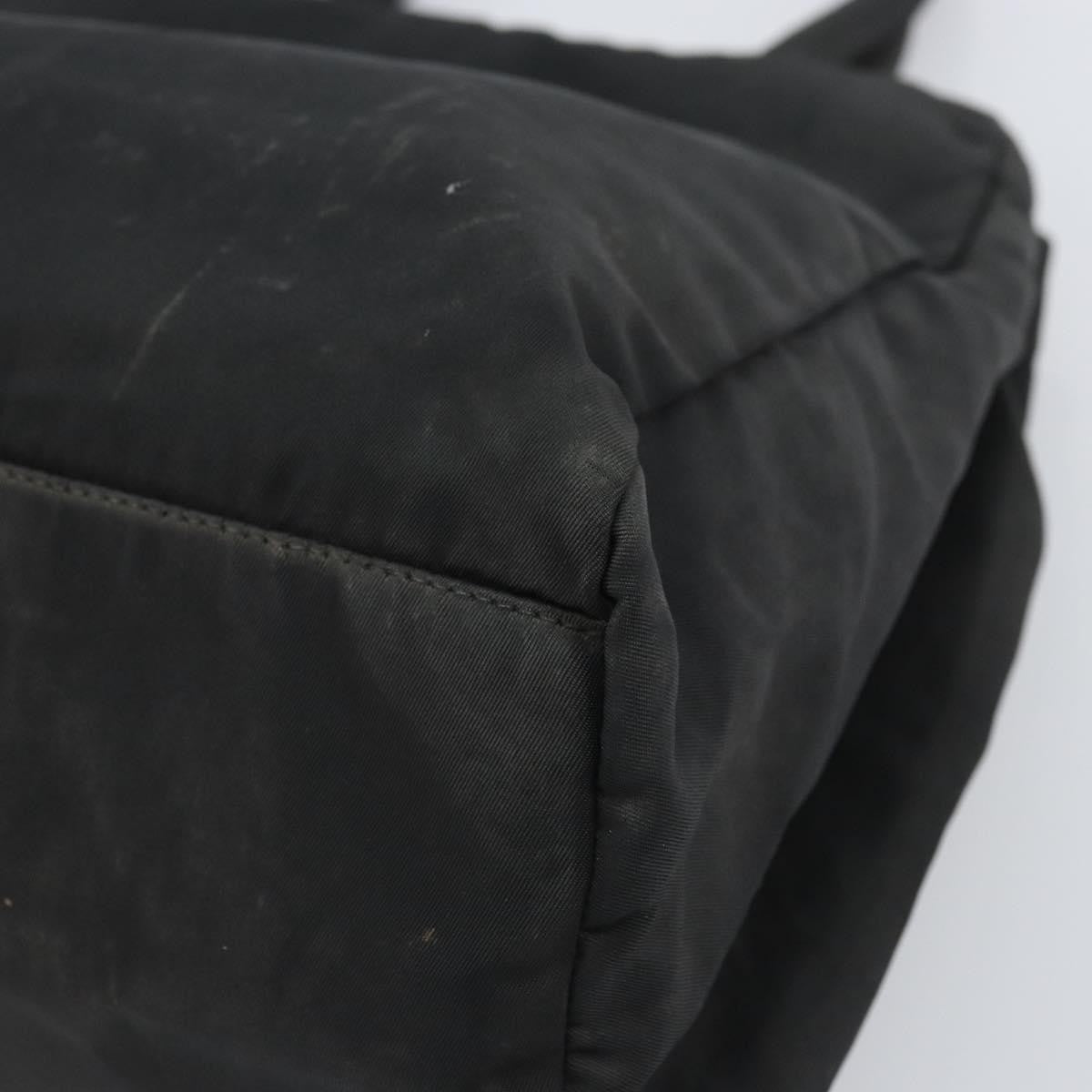 Prada PRADA Hand Bag Nylon Black Authentic 161789