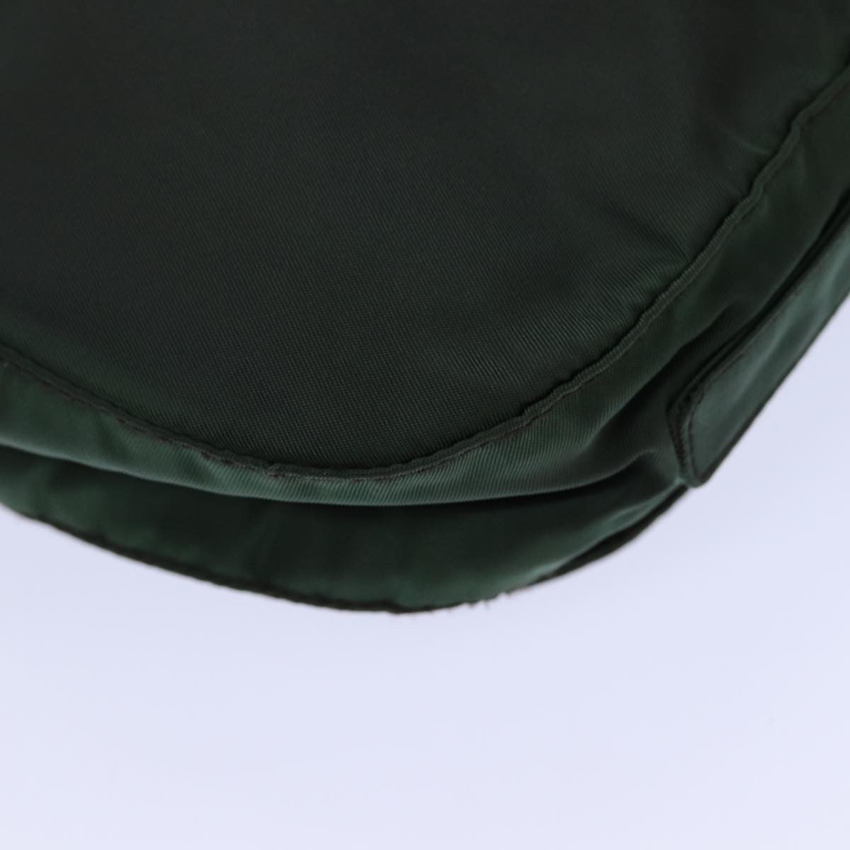 Prada PRADA Chain Shoulder Bag Nylon Green Authentic 82275