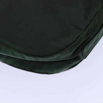 Prada PRADA Chain Shoulder Bag Nylon Green Authentic 82275