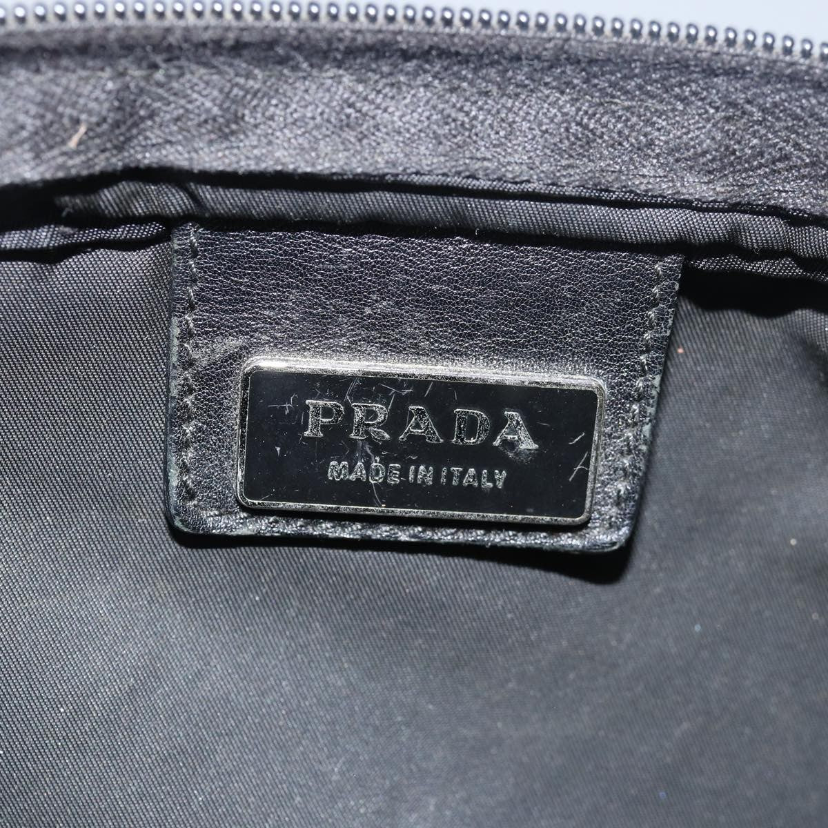 Prada PRADA Shoulder Bag Nylon Black Authentic 79556