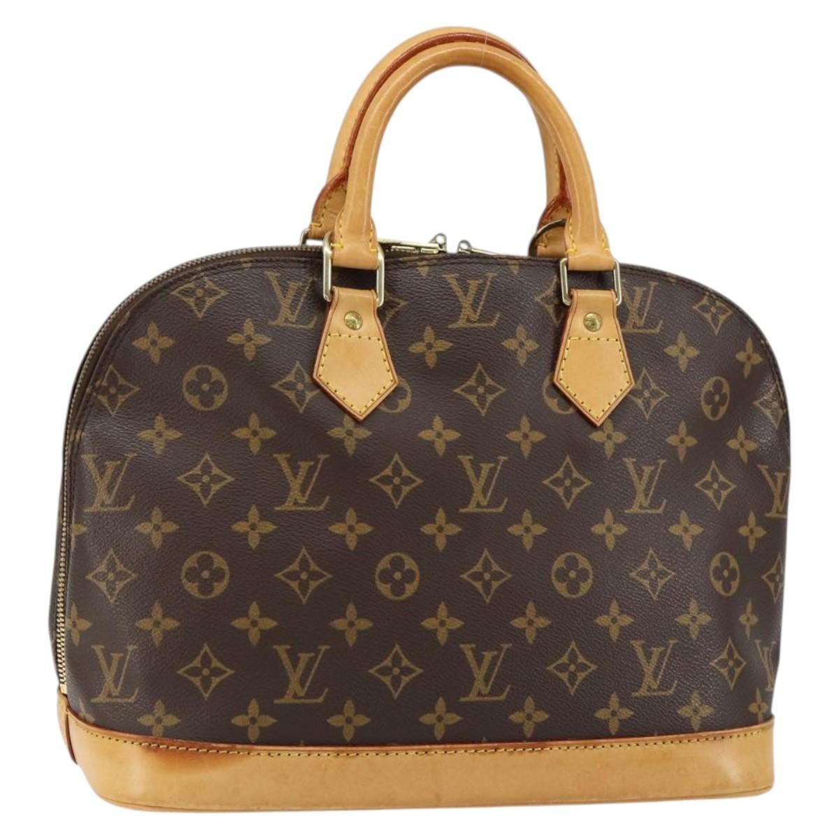 Louis Vuitton LOUIS VUITTON Monogram Alma Hand Bag M51130 LV Authentic 149986
