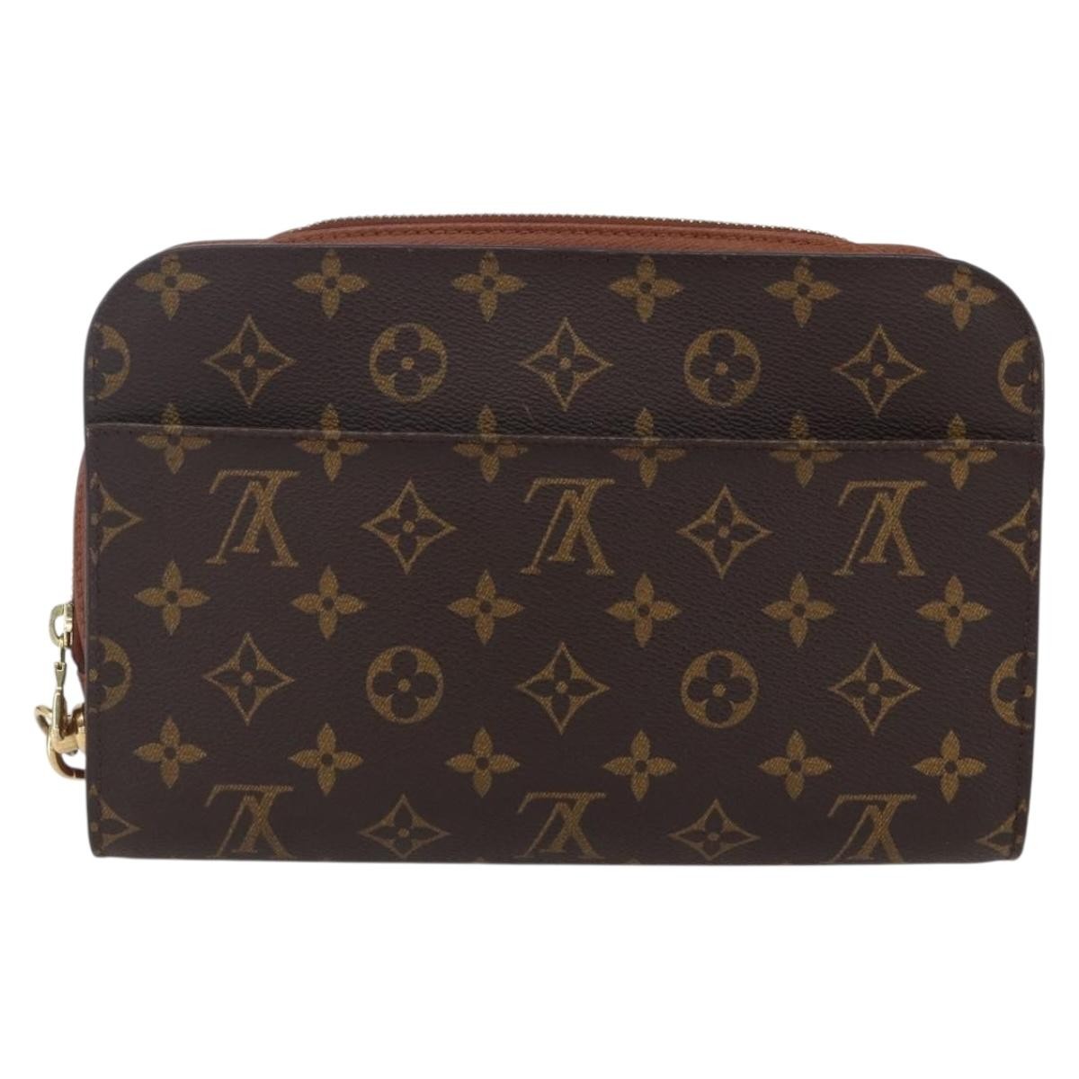 Louis Vuitton LOUIS VUITTON Monogram Orsay Clutch Bag M51790 LV Authentic 150009