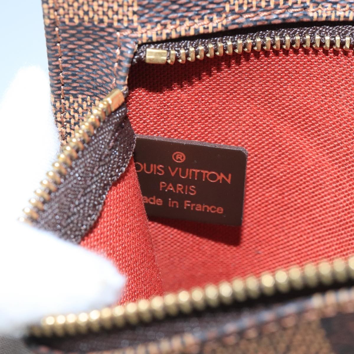 Louis Vuitton LOUIS VUITTON Damier Ebene Clifton Pouch N51149 LV Authentic 105674 Bag