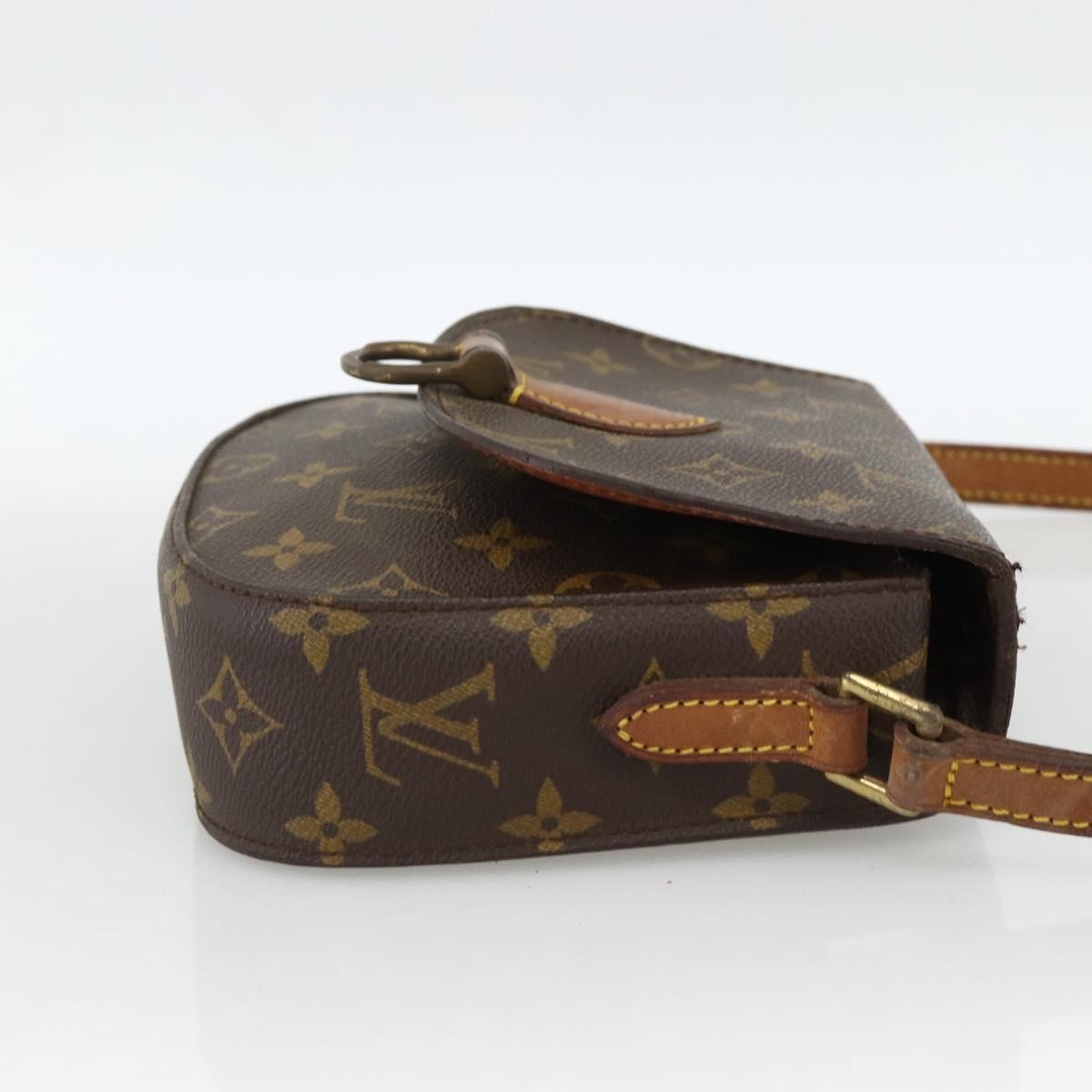Louis Vuitton LOUIS VUITTON Monogram Saint Cloud PM Shoulder Bag M51244 LV Authentic LNZ568