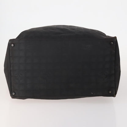 Chanel CHANEL New Travel line Tote Bag Nylon 3 Set Black CC Authentic BA12665