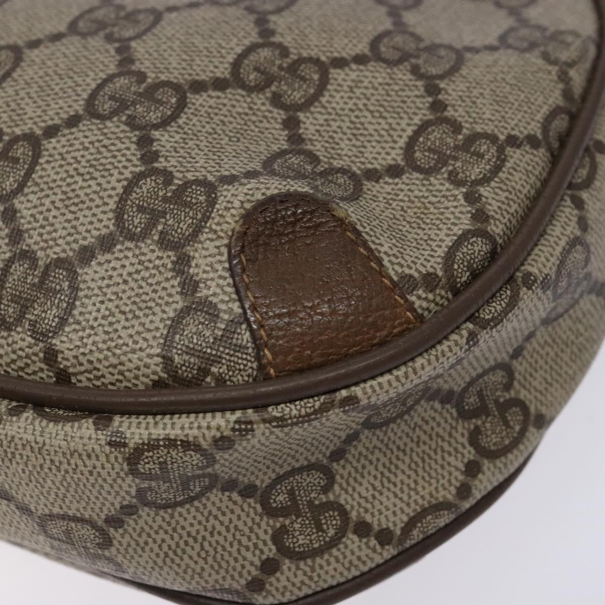 Gucci GUCCI GG Supreme Web Sherry Line Shoulder Bag PVC Beige 89 02 066 Authentic 133869